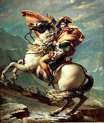 Jacques-Louis David Napoleon at the Saint Bernard Pass oil painting reproduction
